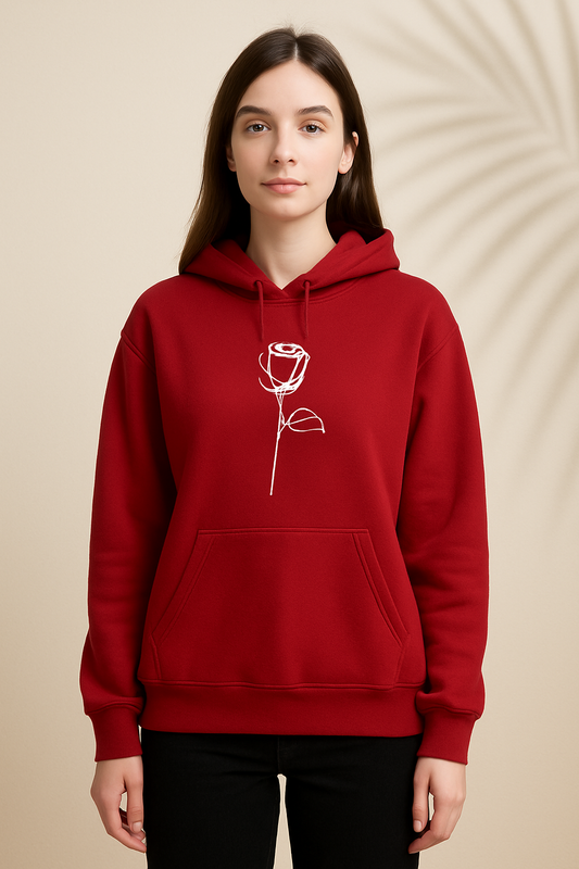 Bluza z kwiatowym nadrukiem – sportowy casual