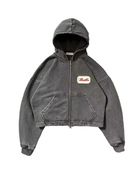 Bluza oversize z haftem – Y2K touch