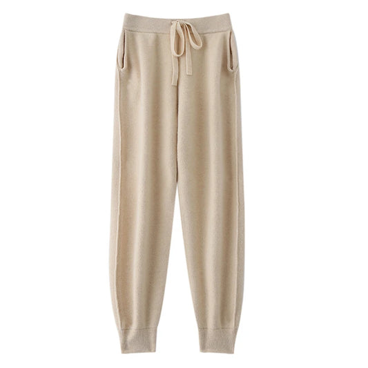 Ołówkowe spodnie merino – miękkie i dopasowane