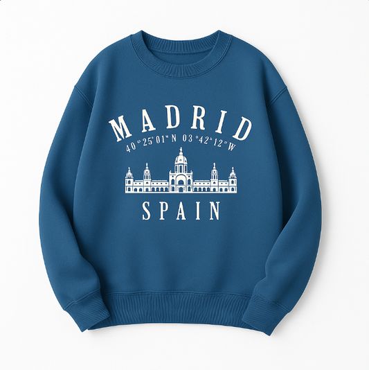 Bluza z nadrukiem Royal Palace Madrid – luźny streetwear fleece