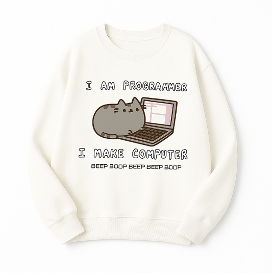 Bluza Funny Cat Programmer