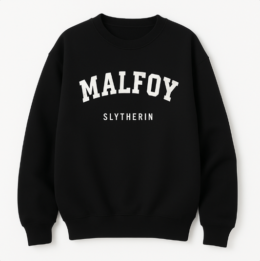 Bluza Malfoy z nadrukiem – sportowy casual