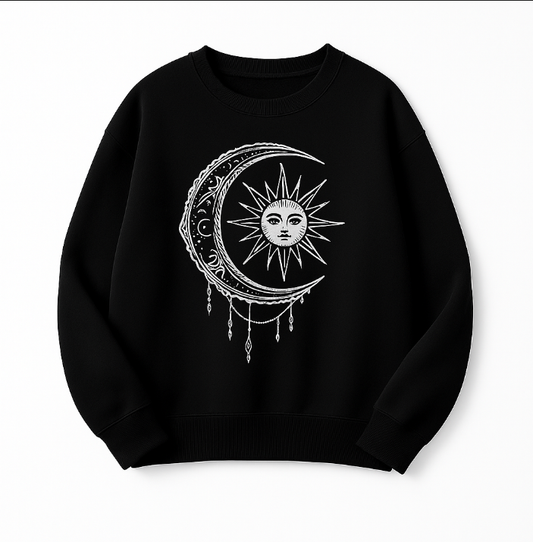 Bluza Sun & Moon – hoodie z grafiką