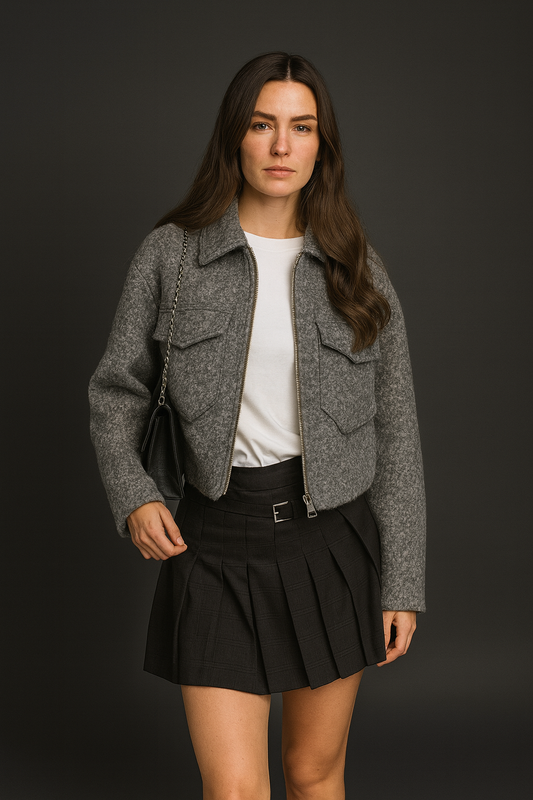 Kurtka damska z kieszeniami – casual na co dzień