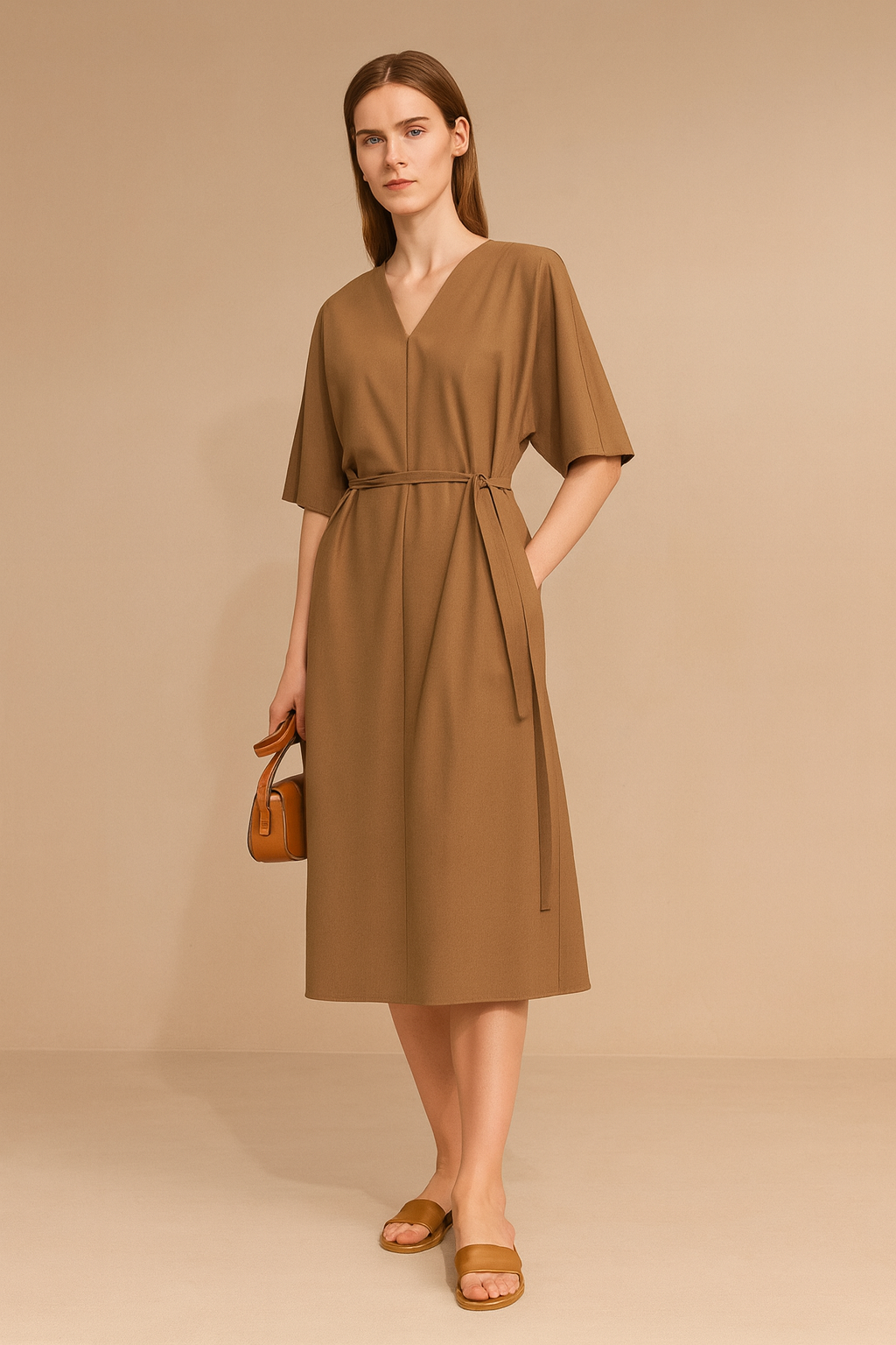 Sukienka Amii z dekoltem V