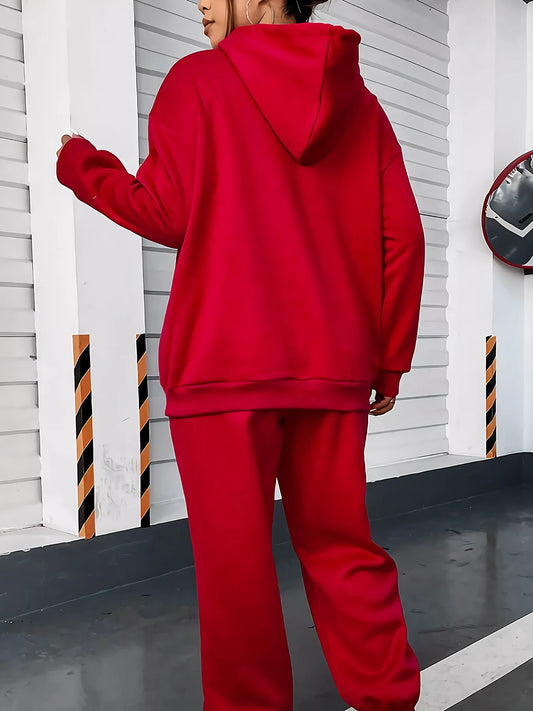 Dres oversize hoodie + spodnie