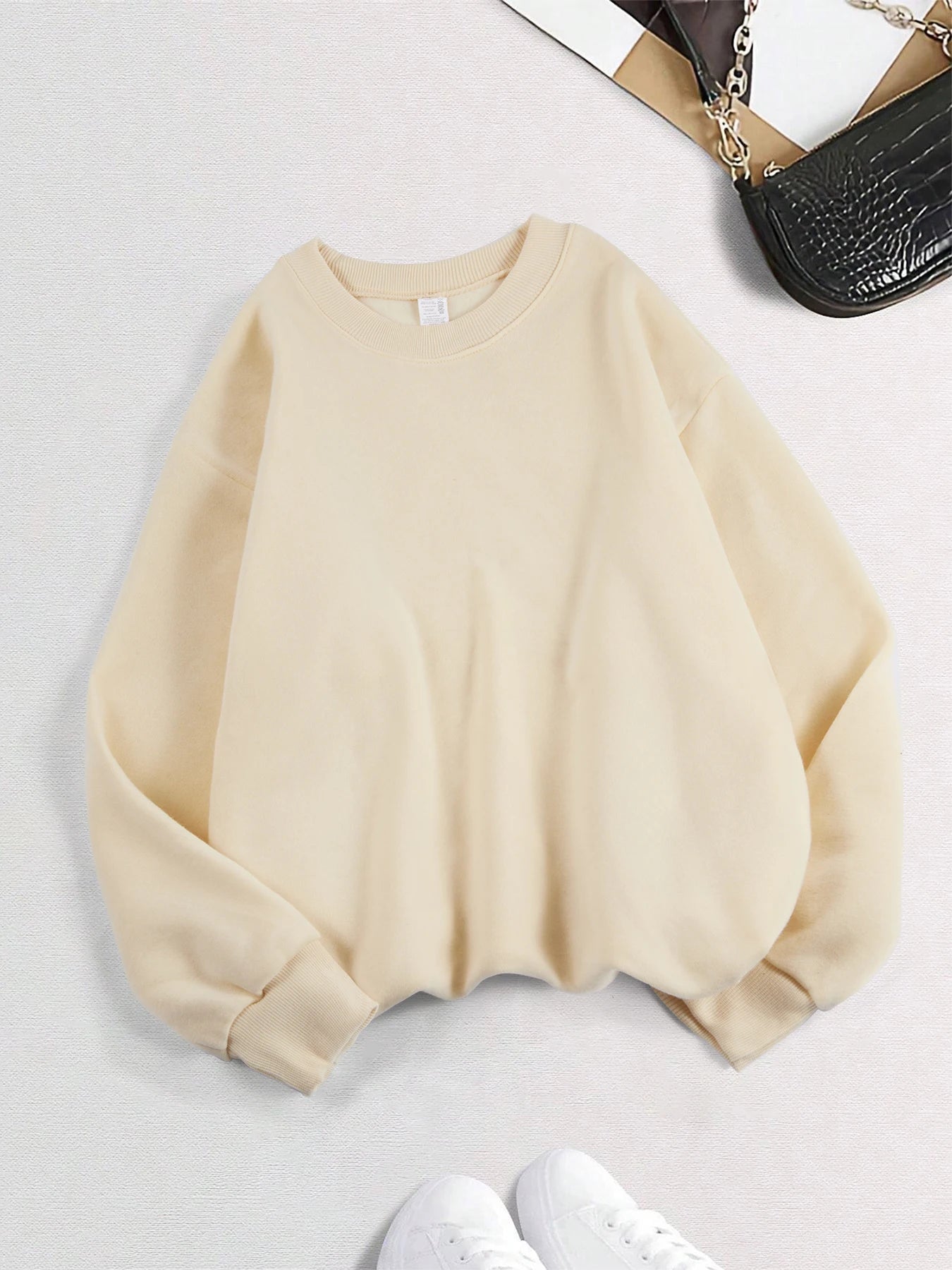 Bluza basic oversize – ciepła i wygodna