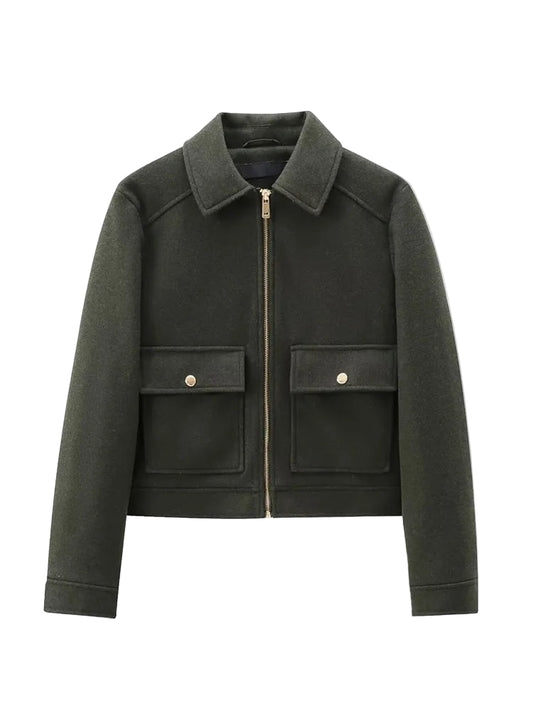 Pikowana kurtka damska z kapturem – ciepło i wygoda