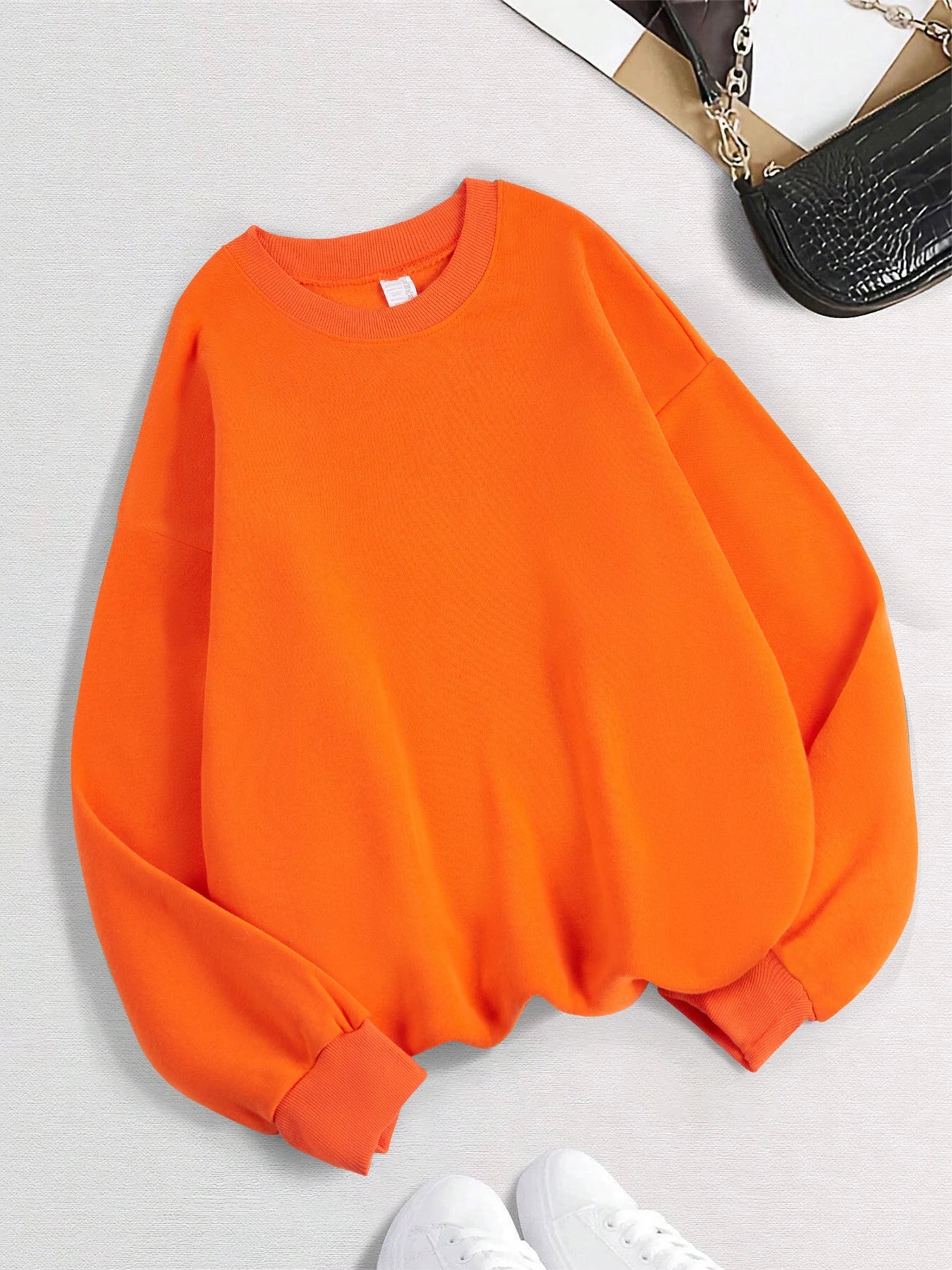 Bluza basic oversize – ciepła i wygodna